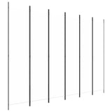 Vidaxl kamerscherm met 6 panelen 300x220 cm stof wit