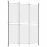 Vidaxl kamerscherm met 3 panelen 150x200 cm stof wit
