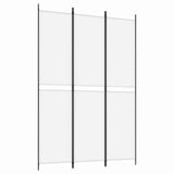 Vidaxl kamerscherm met 3 panelen 150x220 cm stof wit