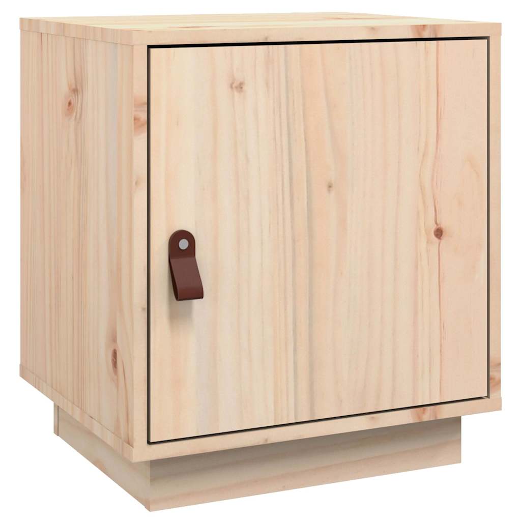 Vidaxl nachtkastje 40x34x45 cm massief grenenhout
