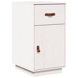 Vidaxl bureaukastje 40x50x75 cm massief grenenhout wit