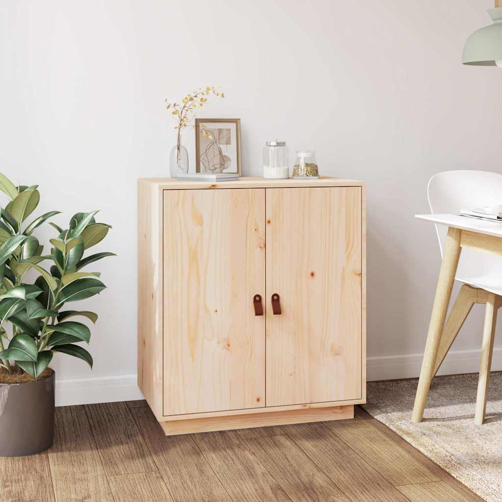 Vidaxl dressoir 65,5x40x75 cm massief grenenhout