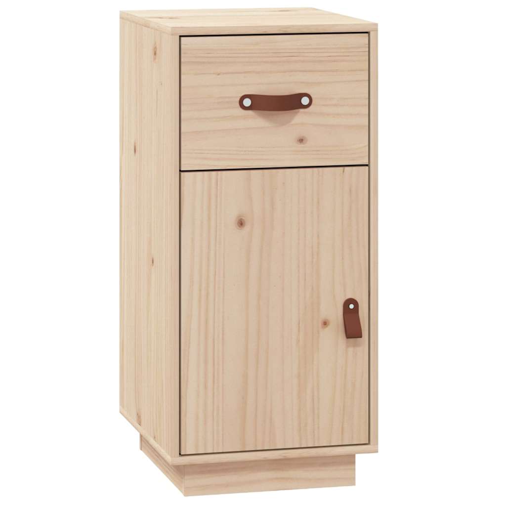 Vidaxl dressoir 34x40x75 cm massief grenenhout