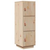Vidaxl hoge kast 34x40x108,5 cm massief grenenhout