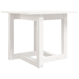 Vidaxl salontafel 50x50x45 cm massief grenenhout wit