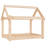 Vidaxl hondenmand 81x60x70 cm massief grenenhout