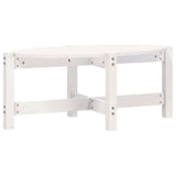 Vidaxl salontafel 87x48x35 cm massief grenenhout wit