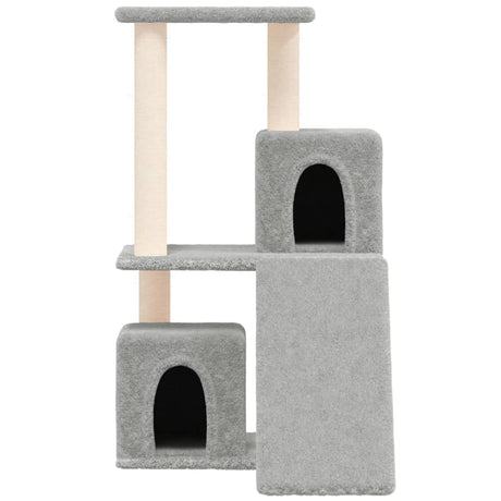 Vidaxl kattenmeubel met sisal krabpalen 82 cm lichtgrijs