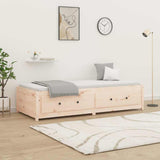 Vidaxl slaapbank 75x190 cm massief grenenhout