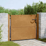 Vidaxl poort 100x75 cm cortenstaal