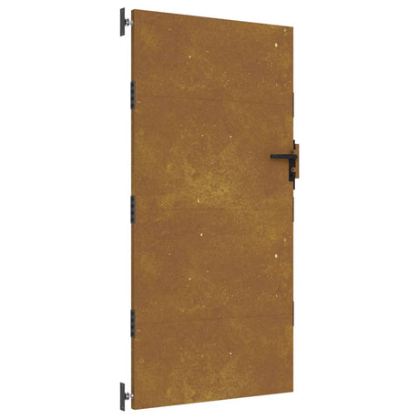 VidaXL Poort 85x200 cm cortenstaal
