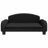 Vidaxl hondenmand 70x45x30 cm stof zwart