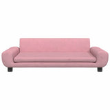 Vidaxl hondenmand 100x54x33 cm fluweel roze