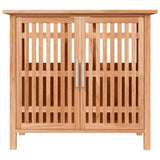 Vidaxl wastafelkast 66x29x61,5 cm massief walnotenhout