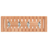 Vidaxl wandkapstok 42x8,5x14 cm massief walnotenhout