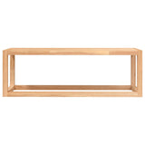 Vidaxl handdoekenrek 60x20x20 cm massief walnotenhout
