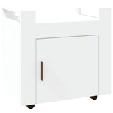 Vidaxl bureaukastje 60x45x60 cm bewerkt hout wit