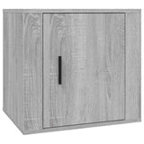 Vidaxl nachtkastje 50x39x47 cm grijs sonoma eikenkleurig