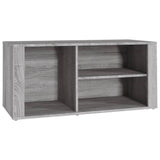 Vidaxl schoenenkast 100x35x45 cm bewerkt hout grijs sonoma