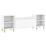 Vidaxl tv-meubel 160x35x55 cm bewerkt hout wit