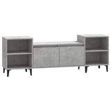 Vidaxl tv-meubel 160x35x55 cm bewerkt hout betongrijs