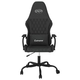 Vidaxl gamestoel kunstleer zwart