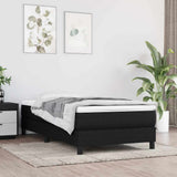 Vidaxl boxspring bed 80x200 cm stof zwart