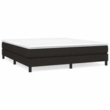 Vidaxl boxspring bed stof zwart 180x200 cm