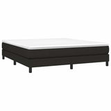 Vidaxl boxspring bed stof zwart 180x200 cm