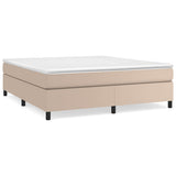 Vidaxl boxspring bed kunstleer cappuccinokleurig 160x200 cm