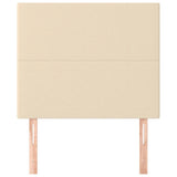 Vidaxl hoofdbord crème 80x5x118 128 cm stof