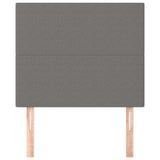 Vidaxl hoofdbord donkergrijs 100x5x118 128 cm stof