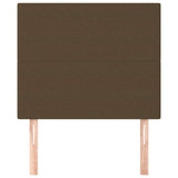 Vidaxl hoofdbord donkerbruin 100x5x118 128 cm stof