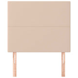 Vidaxl hoofdbord cappuccino 100x5x118 128 cm kunstleer