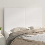 Vidaxl hoofdbord wit 144x5x118 128 cm kunstleer