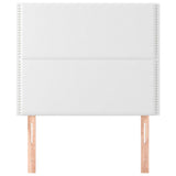 Vidaxl hoofdbord wit 100x5x118 128 cm kunstleer