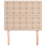 Vidaxl hoofdbord cappuccino 80x5x118 128 cm kunstleer