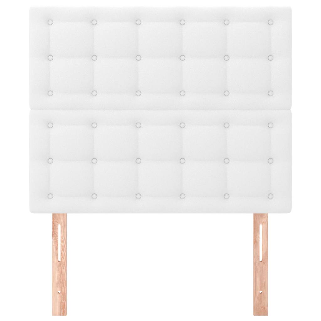 Vidaxl hoofdbord wit 100x5x118 128 cm kunstleer