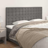 Vidaxl hoofdbord grijs 160x5x118 128 cm kunstleer