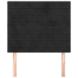 Vidaxl hoofdbord zwart 90x5x118 128 cm fluweel