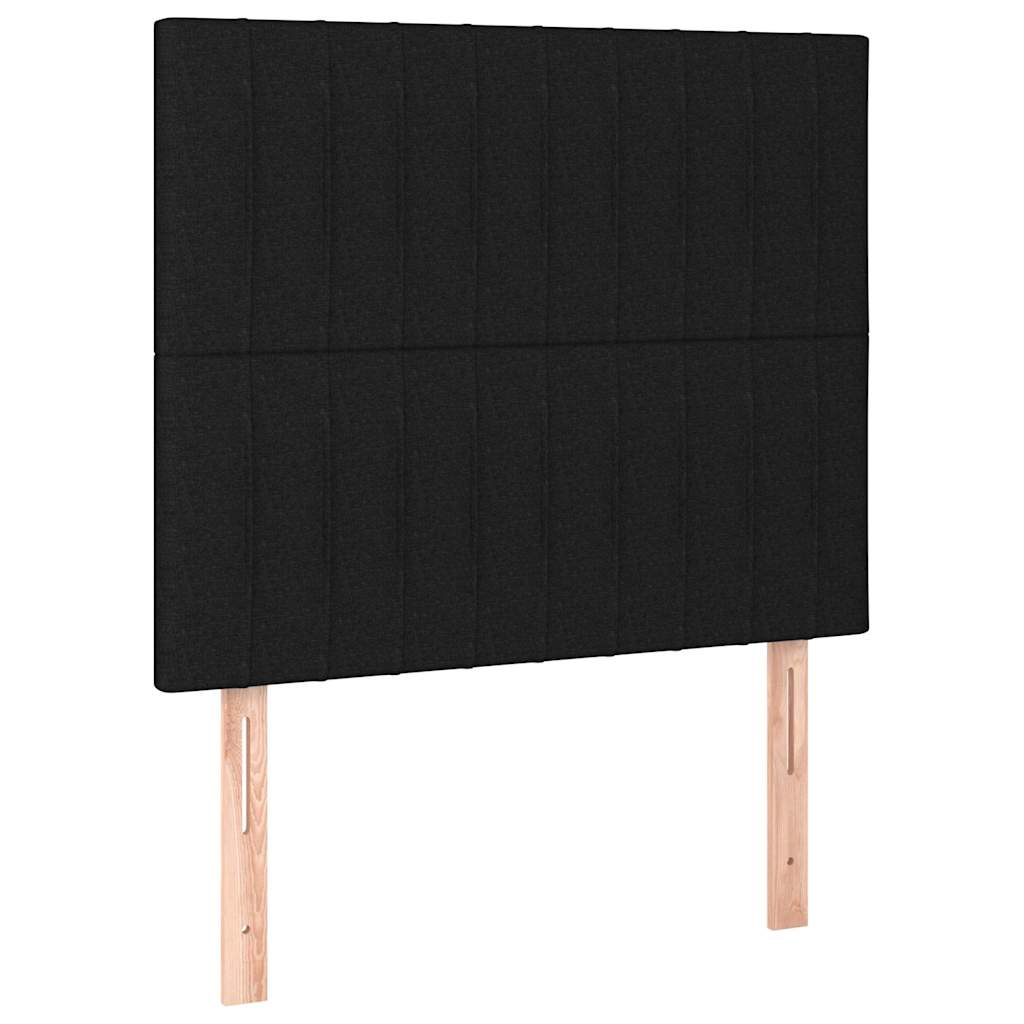 Vidaxl hoofdbord zwart 80x5x118 128 cm stof