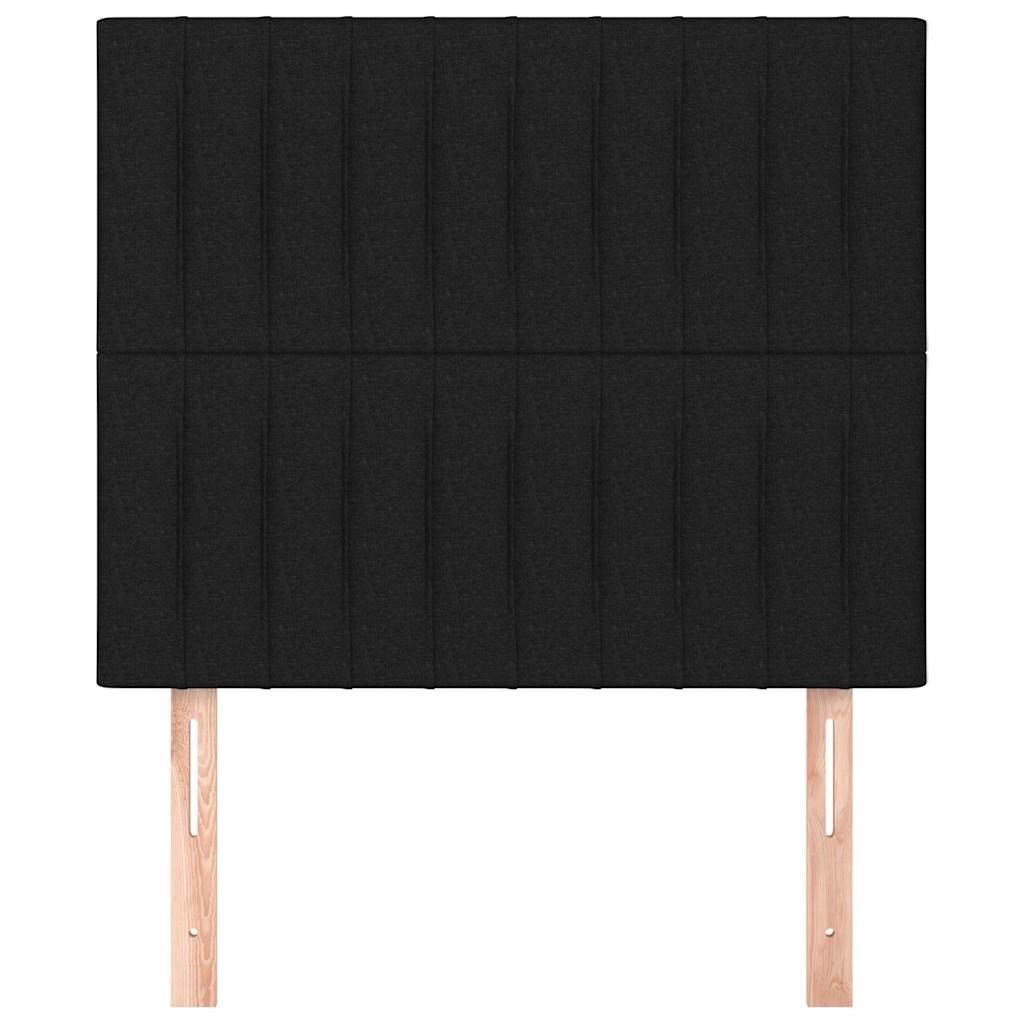 Vidaxl hoofdbord zwart 80x5x118 128 cm stof
