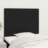 Vidaxl hoofdbord zwart 80x5x118 128 cm stof