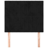 Vidaxl hoofdbord zwart 80x5x118 128 cm fluweel