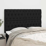 Vidaxl hoofdbord zwart 160x7x118 128 cm stof
