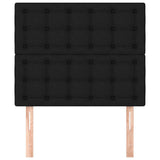 Vidaxl hoofdbord zwart 100x5x118 128 cm stof