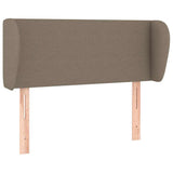 Vidaxl hoofdbord met randen 83x23x78 88 cm stof taupe
