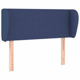 Vidaxl hoofdbord met randen 83x23x78 88 cm stof blauw
