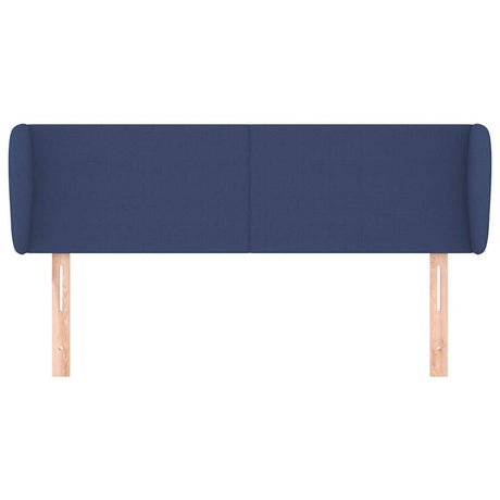 Vidaxl hoofdbord met randen 103x23x78 88 cm stof blauw