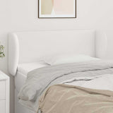 Vidaxl hoofdbord met randen 83x23x78 88 cm kunstleer wit